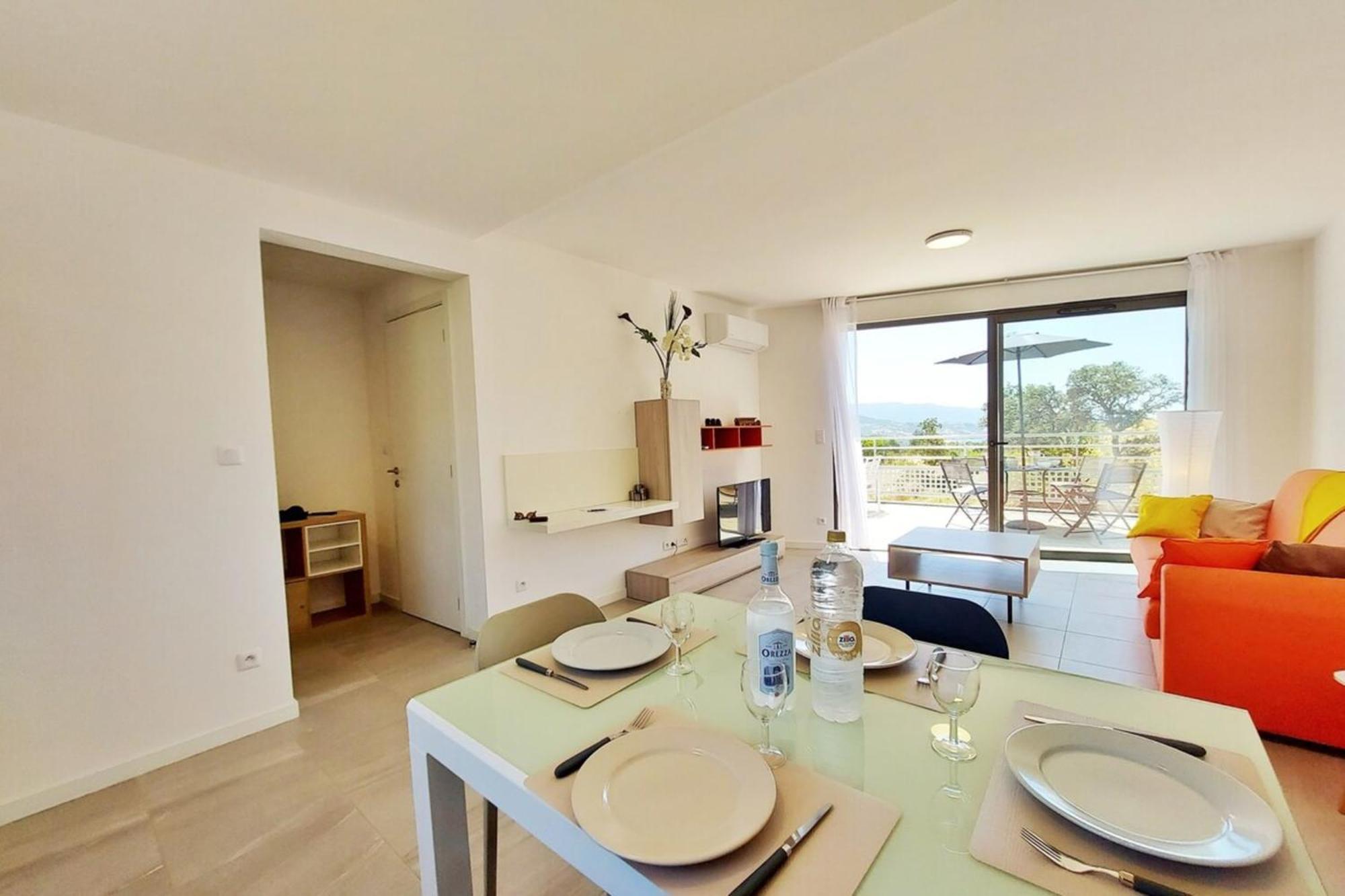 Amalia - Sea View Terrace Wifi Parking - By Tgb Daire Porticcio  Dış mekan fotoğraf